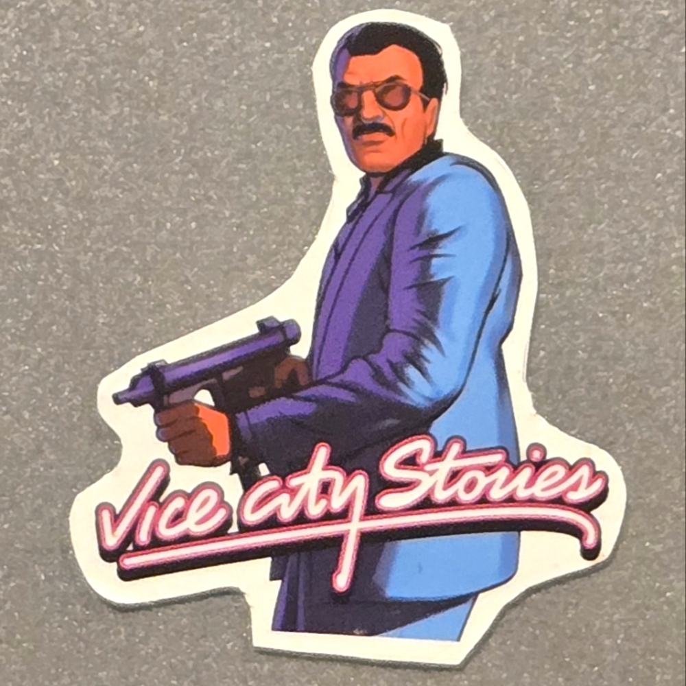 Vice City Stories Magnet 🎮 Custom-Made